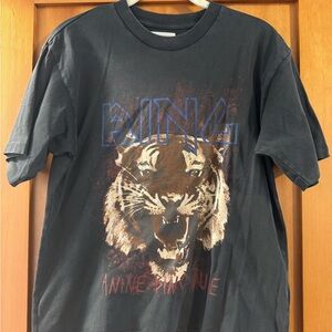 ANINE BING Tiger Graphic T-Shirt - Women’s XS (Oversized fit)